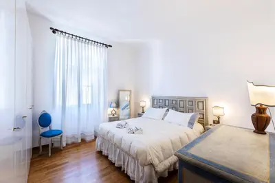 Letto o letti in una camera di Fiesole's cozy Apartment 1
