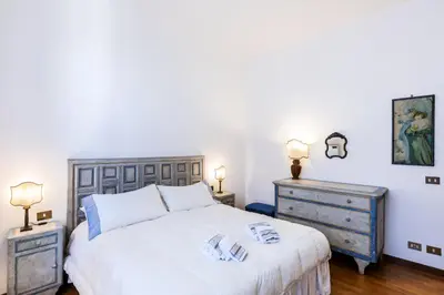 Letto o letti in una camera di Fiesole's cozy Apartment 1