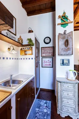 Cucina o angolo cottura di Fiesole's cozy Apartment 1