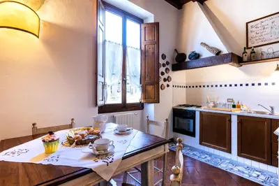 Cucina o angolo cottura di Fiesole's cozy Apartment 1