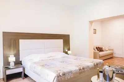 Letto o letti in una camera di Appartamento la Ninfea