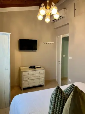 TV o dispositivi per l'intrattenimento presso Appartamento Orchidea