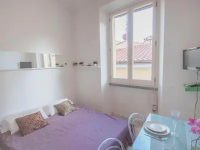 Letto o letti in una camera di Apartment Bufalini 3 - Michelangelo by Interhome