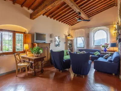 Area soggiorno di Villa Villa Monteloro by Interhome