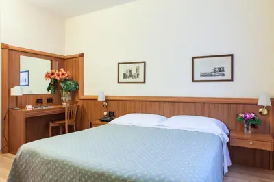 Letto o letti in una camera di Hotel San Marco