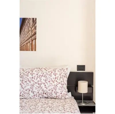 Letto o letti in una camera di Kate Apartment in centro 3 camere da letto 3 bagni