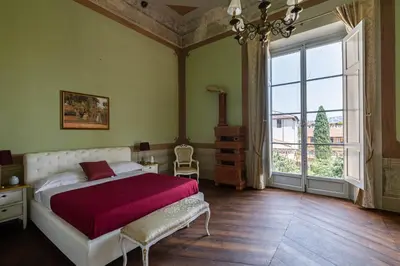 Letto o letti in una camera di Residenza d'Epoca Sant Egidio