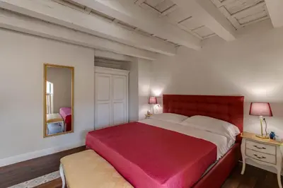 Letto o letti in una camera di Residenza d'Epoca Sant Egidio