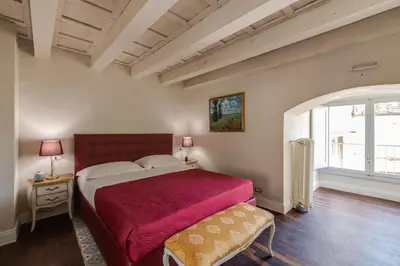 Letto o letti in una camera di Residenza d'Epoca Sant Egidio