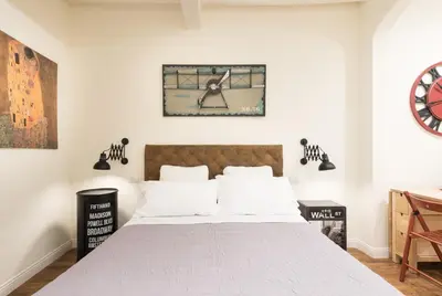 Letto o letti in una camera di Dimora Sant'Orsola