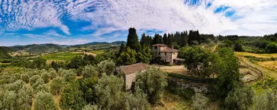 Paesaggio naturale nelle vicinanze della casa vacanze