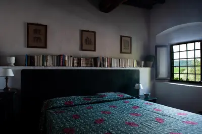 Letto o letti in una camera di Agriturismo Marchesi Gondi