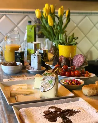 Cibo presso il bed & breakfast o nelle vicinanze