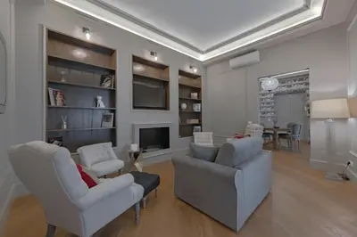 Area soggiorno di Apartments Florence - Teatro Luxury