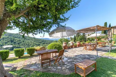 Paesaggio naturale nelle vicinanze dell'agriturismo