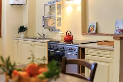 Cucina o angolo cottura di Agriturismo Fattoria Santo Stefano