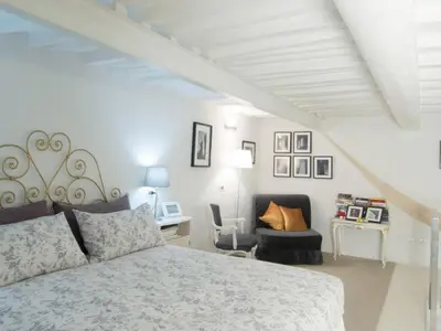 Letto o letti in una camera di Slow Time In Florence