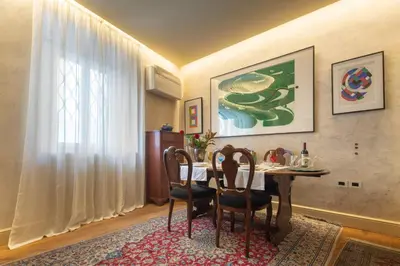 Area soggiorno di Serragli Apartment