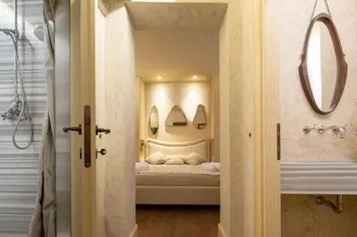 Letto o letti in una camera di Serragli Apartment