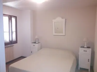Letto o letti in una camera di AL COLLEGIO, Centro Storico
