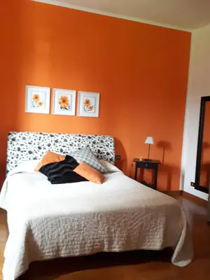 Letto o letti in una camera di B&B DUE ABETI