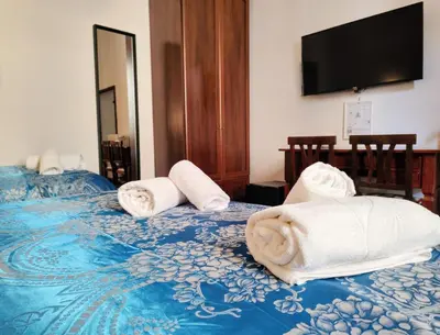 Letto o letti in una camera di Residenza Martin