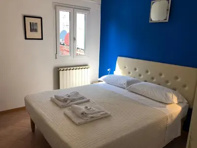 Letto o letti in una camera di Piaggione Apt, Case Galante Apartments in Florence