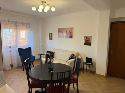 Area soggiorno di Dario's House