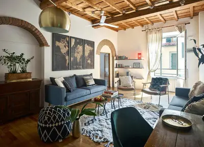 Area soggiorno di Best Location w/ Breathtaking Views Chic Palace