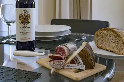 Cibo presso l'appartamento o nelle vicinanze