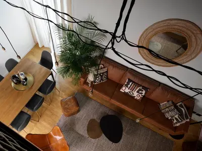Area soggiorno di One of a kind Near The Duomo w/Balcony Palace Apt