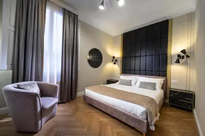 Letto o letti in una camera di Ricasoli Garden Relais