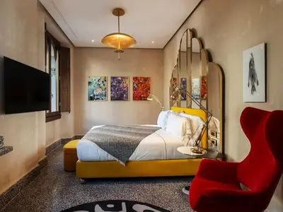 TV o dispositivi per l'intrattenimento presso Hotel Calimala Florence