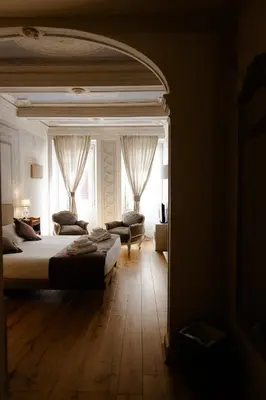 Letto o letti in una camera di San Pier Novello in Oltrarno
