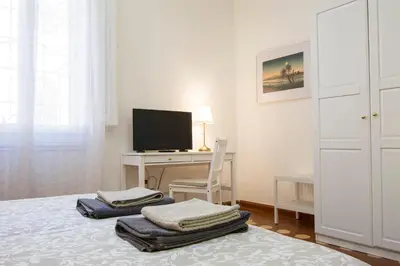 TV o dispositivi per l'intrattenimento presso Il Villino Rosa Apartment