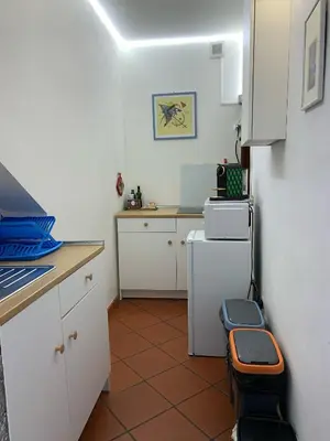 Cucina o angolo cottura di Il Villino Rosa Apartment