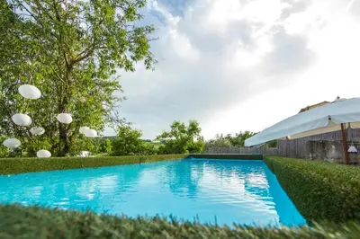 Piscina di Suite Bobo relax nel chianti classico gallo nero o nelle vicinanze