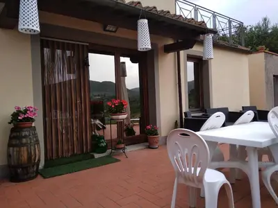 Balcone o terrazza di Suite Bobo relax nel chianti classico gallo nero