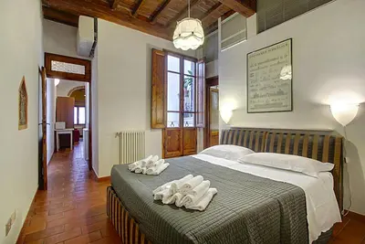 Letto o letti in una camera di Neri 4