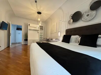 Letto o letti in una camera di The View Of Sangiorgio