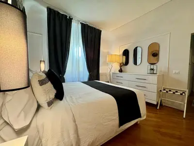 Letto o letti in una camera di The View Of Sangiorgio