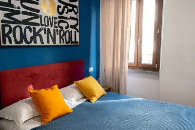 Letto o letti in una camera di Room 45