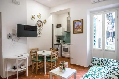 TV o dispositivi per l'intrattenimento presso Beautiful flat in center