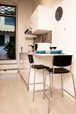 Cucina o angolo cottura di Il nido - Cozy studio apartment in Santa Croce