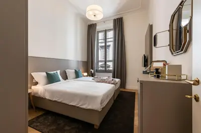 Letto o letti in una camera di Apartments Florence - Brunelleschi Stylish