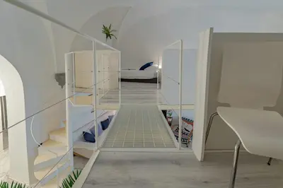 Letto o letti a castello in una camera di Peruzzi Apartment