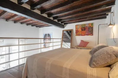 Letto o letti in una camera di Serragli Loft by Mmega