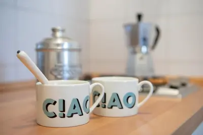 Set per la preparazione di tè e caffè presso Serragli Loft by Mmega