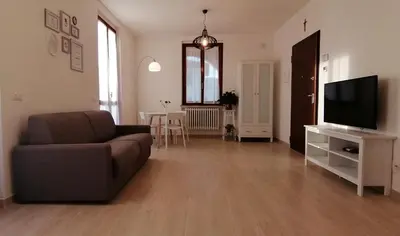 TV o dispositivi per l'intrattenimento presso San Bartolo Rent Apartments, due passi da Firenze