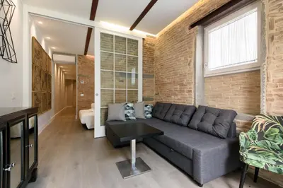 Area soggiorno di Vivaldi luxury suites